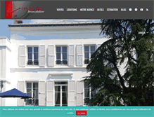 Tablet Screenshot of longueil-immobilier.com